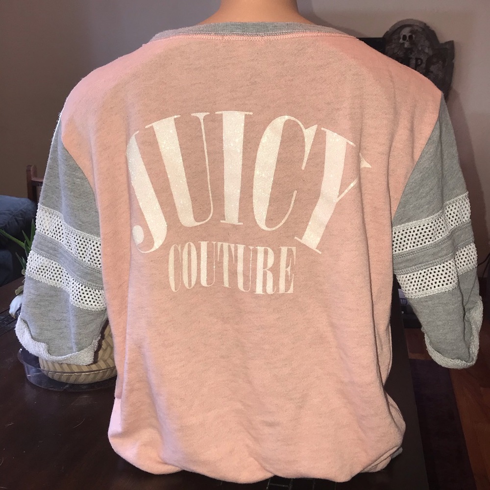 Juicy Couture Peach Jersey Style Top